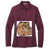 Ladies Silk Touch™ Long Sleeve Polo Thumbnail