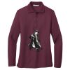 Ladies Silk Touch™ Long Sleeve Polo Thumbnail