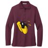 Ladies Silk Touch™ Long Sleeve Polo Thumbnail