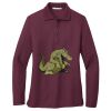 Ladies Silk Touch™ Long Sleeve Polo Thumbnail
