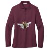 Ladies Silk Touch™ Long Sleeve Polo Thumbnail