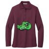 Ladies Silk Touch™ Long Sleeve Polo Thumbnail