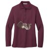 Ladies Silk Touch™ Long Sleeve Polo Thumbnail