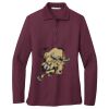 Ladies Silk Touch™ Long Sleeve Polo Thumbnail