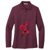 Ladies Silk Touch™ Long Sleeve Polo Thumbnail