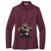 Ladies Silk Touch™ Long Sleeve Polo Thumbnail