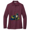 Ladies Silk Touch™ Long Sleeve Polo Thumbnail