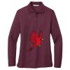 Ladies Silk Touch™ Long Sleeve Polo Thumbnail
