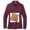 Ladies Silk Touch™ Long Sleeve Polo Thumbnail