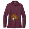 Ladies Silk Touch™ Long Sleeve Polo Thumbnail