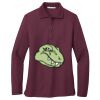 Ladies Silk Touch™ Long Sleeve Polo Thumbnail