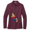Ladies Silk Touch™ Long Sleeve Polo Thumbnail