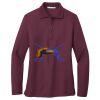 Ladies Silk Touch™ Long Sleeve Polo Thumbnail