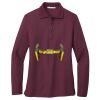 Ladies Silk Touch™ Long Sleeve Polo Thumbnail