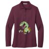 Ladies Silk Touch™ Long Sleeve Polo Thumbnail