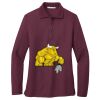 Ladies Silk Touch™ Long Sleeve Polo Thumbnail