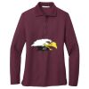 Ladies Silk Touch™ Long Sleeve Polo Thumbnail