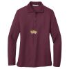 Ladies Silk Touch™ Long Sleeve Polo Thumbnail