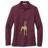Ladies Silk Touch™ Long Sleeve Polo Thumbnail