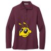 Ladies Silk Touch™ Long Sleeve Polo Thumbnail