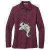 Ladies Silk Touch™ Long Sleeve Polo Thumbnail