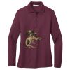 Ladies Silk Touch™ Long Sleeve Polo Thumbnail