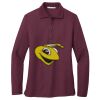 Ladies Silk Touch™ Long Sleeve Polo Thumbnail