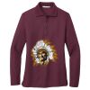 Ladies Silk Touch™ Long Sleeve Polo Thumbnail