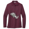 Ladies Silk Touch™ Long Sleeve Polo Thumbnail