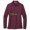 Ladies Silk Touch™ Long Sleeve Polo Thumbnail