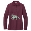 Ladies Silk Touch™ Long Sleeve Polo Thumbnail