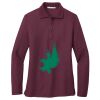 Ladies Silk Touch™ Long Sleeve Polo Thumbnail
