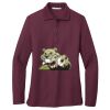 Ladies Silk Touch™ Long Sleeve Polo Thumbnail