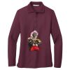 Ladies Silk Touch™ Long Sleeve Polo Thumbnail