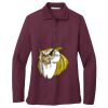 Ladies Silk Touch™ Long Sleeve Polo Thumbnail