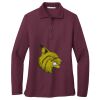 Ladies Silk Touch™ Long Sleeve Polo Thumbnail