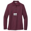 Ladies Silk Touch™ Long Sleeve Polo Thumbnail