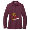 Ladies Silk Touch™ Long Sleeve Polo Thumbnail
