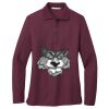 Ladies Silk Touch™ Long Sleeve Polo Thumbnail