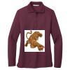 Ladies Silk Touch™ Long Sleeve Polo Thumbnail