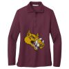 Ladies Silk Touch™ Long Sleeve Polo Thumbnail