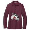 Ladies Silk Touch™ Long Sleeve Polo Thumbnail