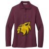 Ladies Silk Touch™ Long Sleeve Polo Thumbnail
