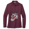 Ladies Silk Touch™ Long Sleeve Polo Thumbnail