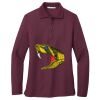 Ladies Silk Touch™ Long Sleeve Polo Thumbnail