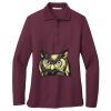 Ladies Silk Touch™ Long Sleeve Polo Thumbnail