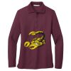 Ladies Silk Touch™ Long Sleeve Polo Thumbnail