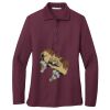 Ladies Silk Touch™ Long Sleeve Polo Thumbnail