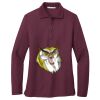 Ladies Silk Touch™ Long Sleeve Polo Thumbnail