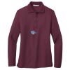 Ladies Silk Touch™ Long Sleeve Polo Thumbnail